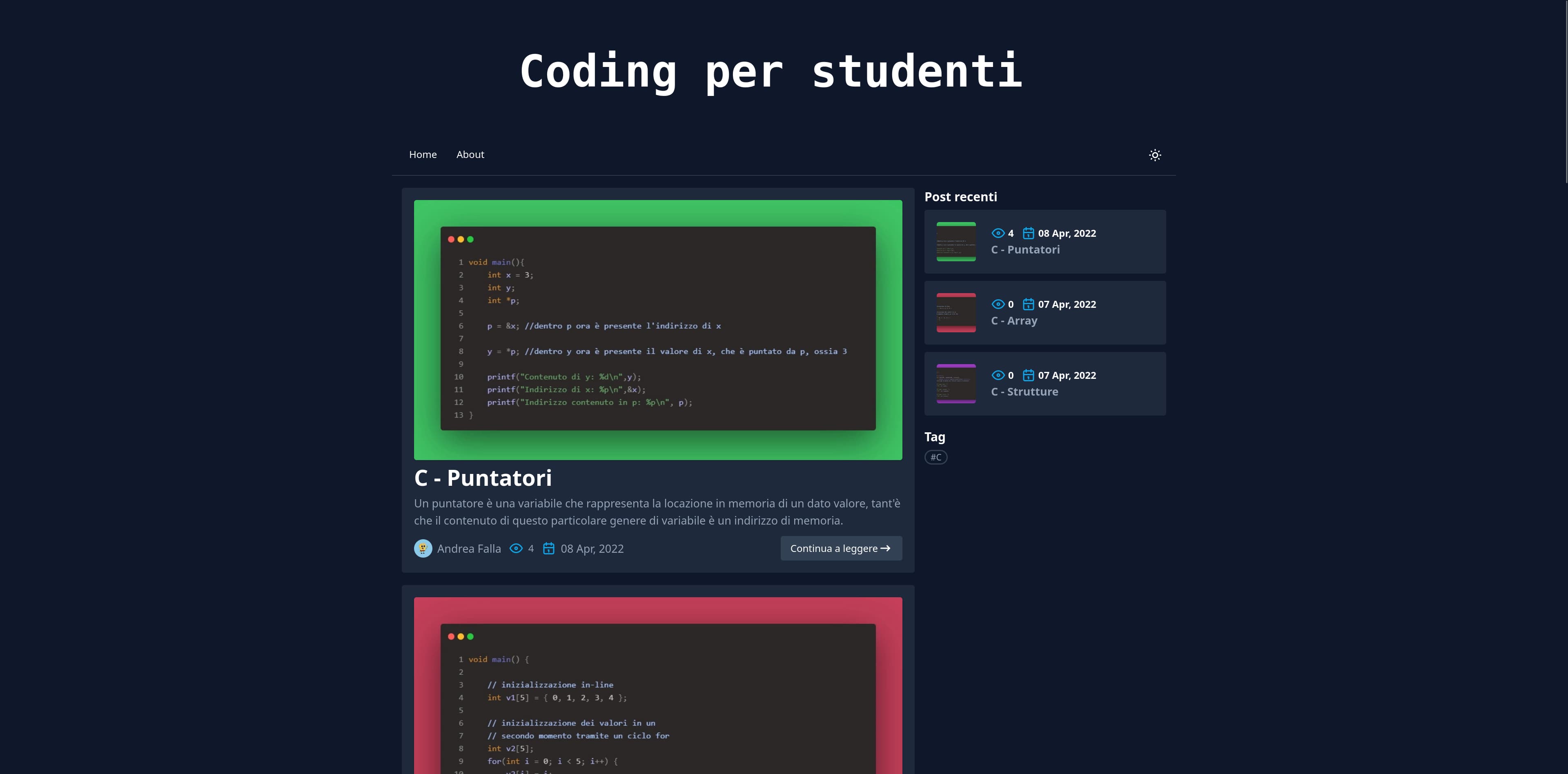 Coding per Studenti